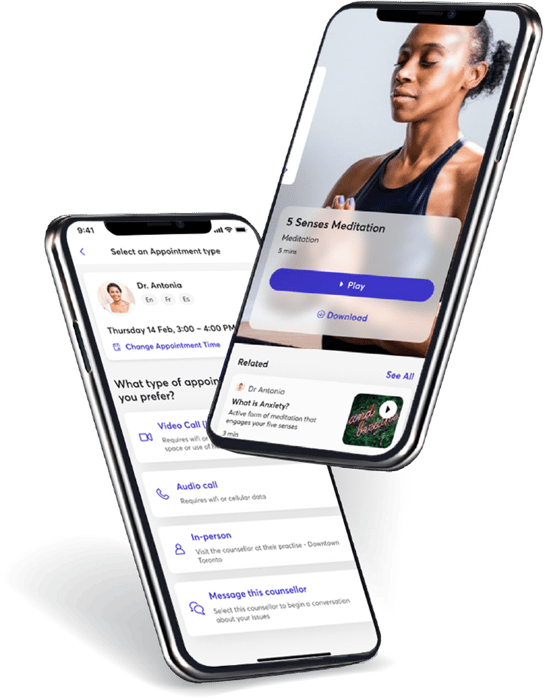 User journey app screenshots User journey app screenshots